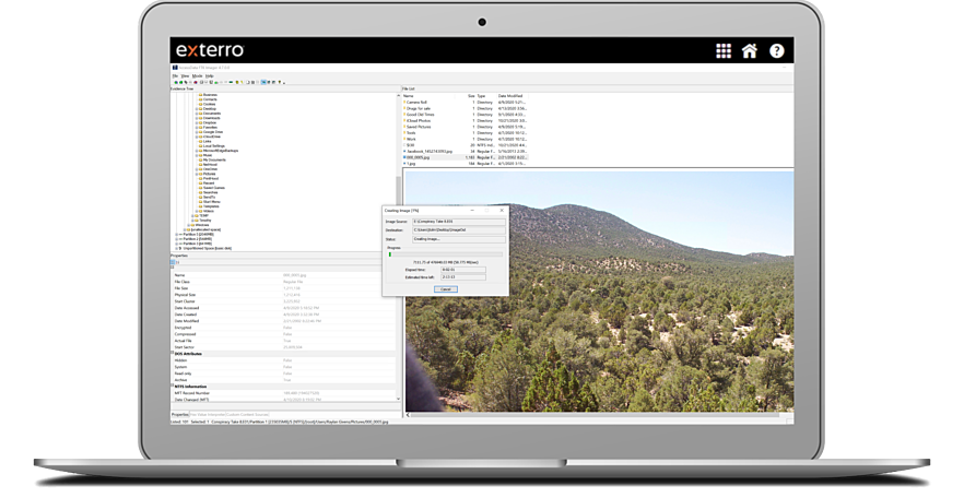 screenshot of FTK Forensic Toolkit